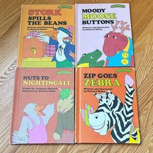 Vintage 70’s Set of 4 Sweet Pickles Books